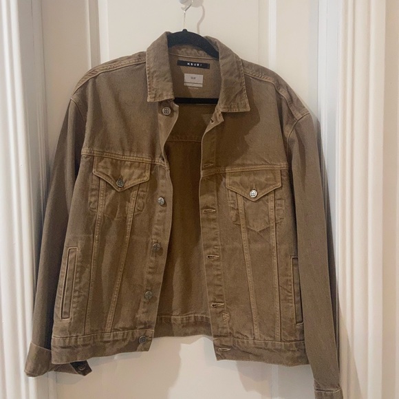 Ksubi Jackets & Coats New Ksubi Brown Jean Jacket Poshmark